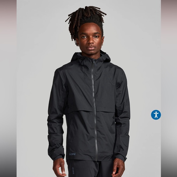 Janji M's Rainrunner Pack Jacket size small